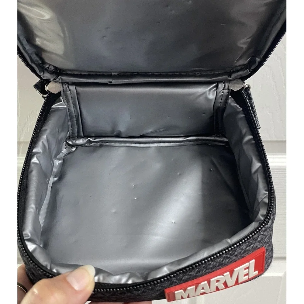 Disney Marvel Black Panther‎ Wakanda Forever Kids School Lunch Bag Tote 9x7x5.5